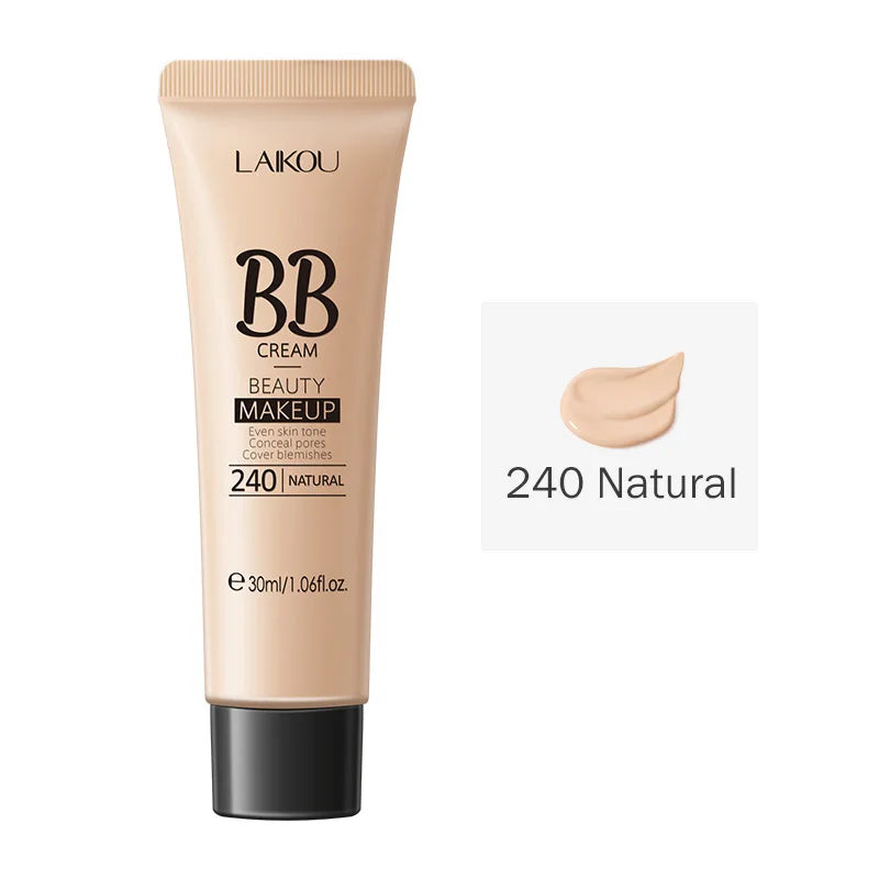 LAIKOU BB Cream Face Base Liquid Foundation Makeup Waterproof Long Lasting Facial Concealer Whitening Cream Korean Make Up