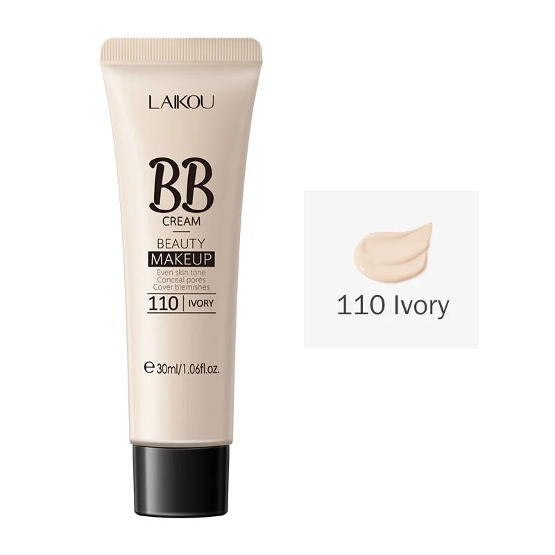 LAIKOU BB Cream Face Base Liquid Foundation Makeup Waterproof Long Lasting Facial Concealer Whitening Cream Korean Make Up