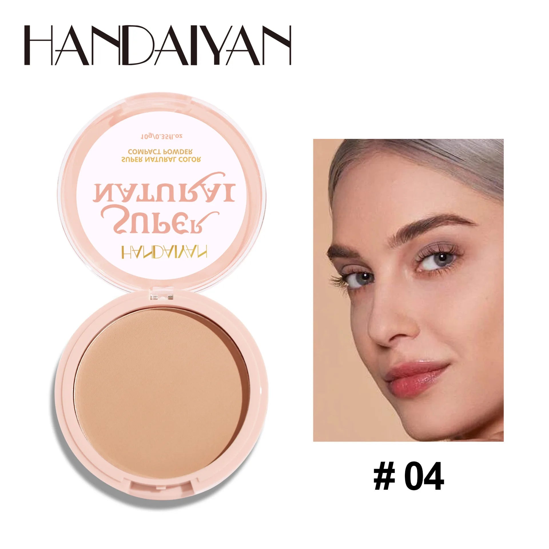 Natural Colors Face Loose Powder Makeup Oil-control Long Lasting Waterproof Compact Powder Cosmetic