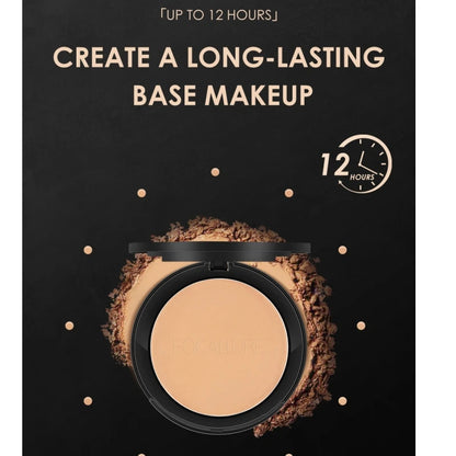 FOCALLURE 3 Colors Make Up Face Powder Brighten Oil-control Nude Makeup Pressed Powder Foundation Makeup Base Cosmetics