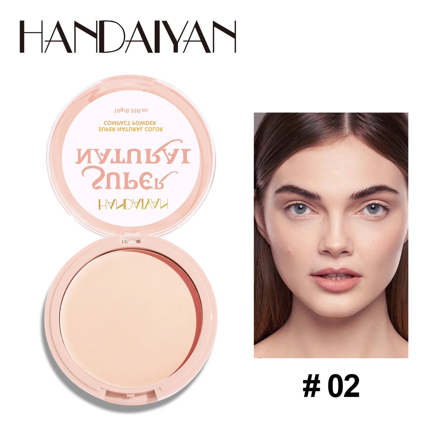 Natural Colors Face Loose Powder Makeup Oil-control Long Lasting Waterproof Compact Powder Cosmetic