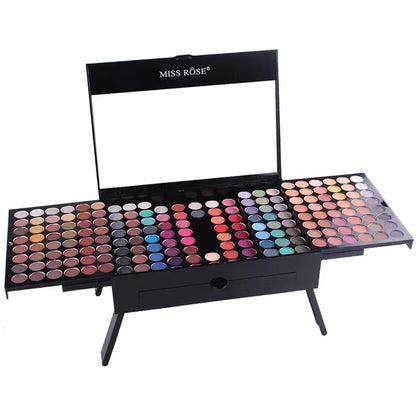 180 Colors Makeup Palette Gift Eyeshadow Powder Blush Lip Stick Cosmetics Kit Eye Primer Luminous Eye Shadow Palette Make Up Set